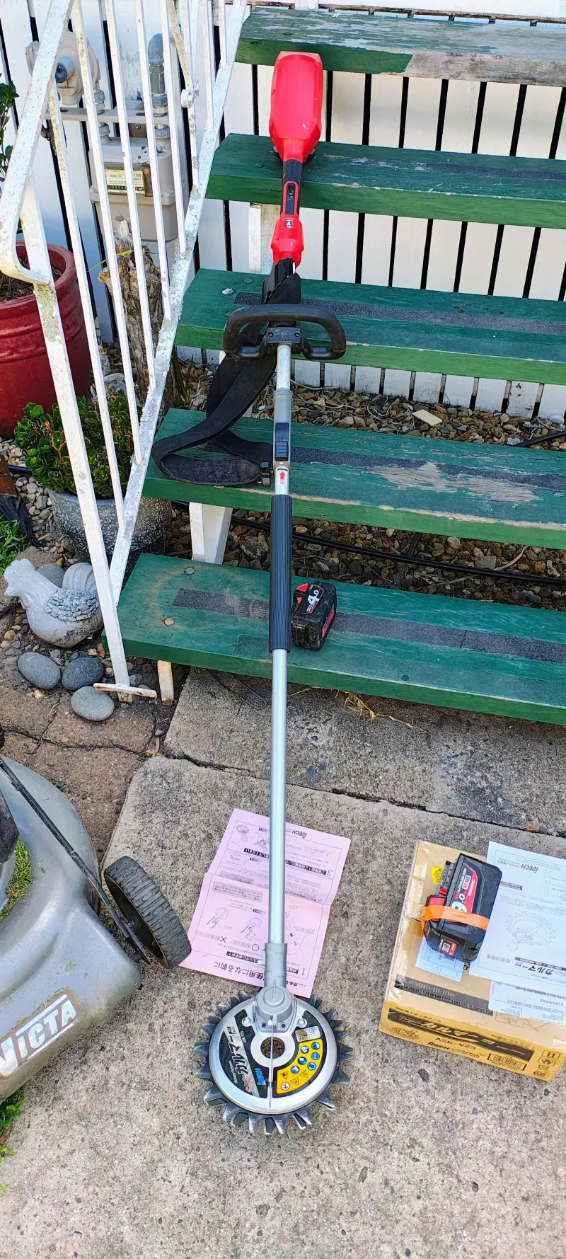 IDECH ASK-V23 mounted on Milwaukee M18 FUEL power head